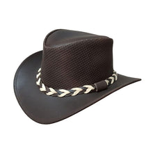 Load image into Gallery viewer, Leather Mesh Hat For Summer

