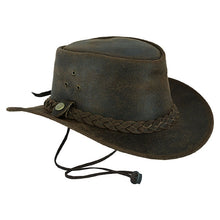 Load image into Gallery viewer, CRAZY HORSE LEATHER COWBOY WESTERN AUSTRALIAN HAT

