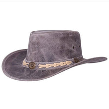 Load image into Gallery viewer, CRAZY HORSE LEATHER AUSTRALIAN BUSH HAT
