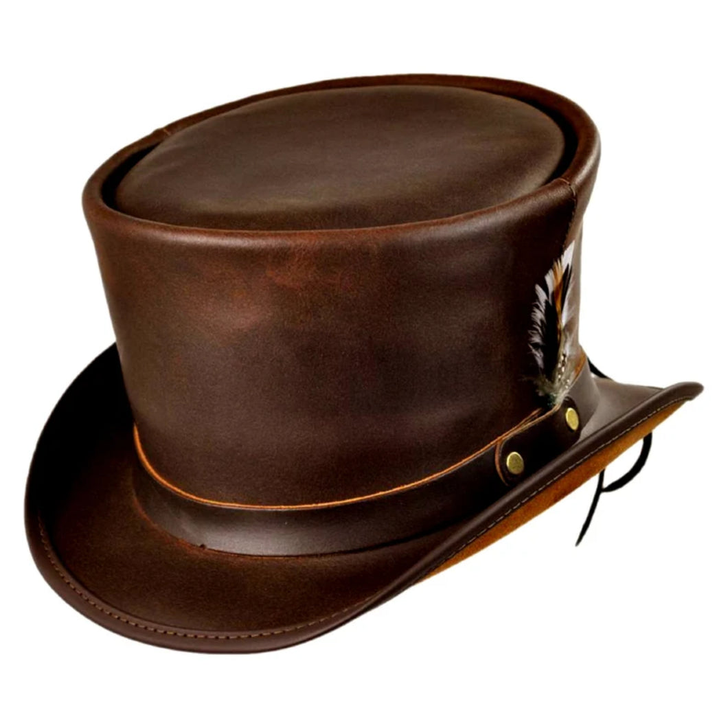 Leather Top Hats